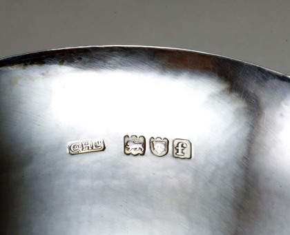 Arts and Crafts Silver Bowl - designed by C.R. Ashbee